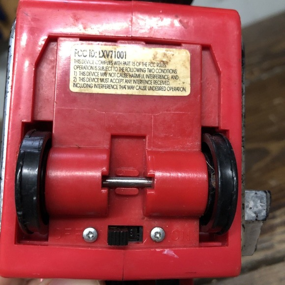 Vintage Mighty Morphin Power Rangers Remote Control Thunder Bike. No Remote. Red - Picture 9 of 10